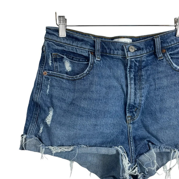 Abercrombie & Fitch Blue Jean Shorts - Picture 3 of 9